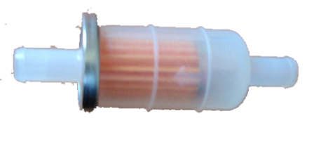 Benzinefilter met 8mm aansluiting