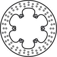 Remschijf (star)  Lucas MST233