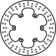 Remschijf (star)  Lucas MST233