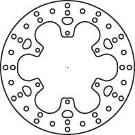 Remschijf (star)  Lucas MST330
