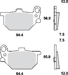 Remblokkenset   mcb503 LF*