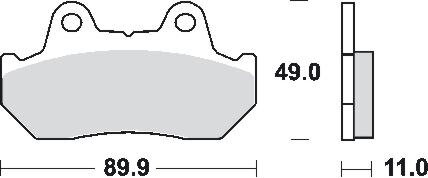 Remblokkenset   mcb512SH