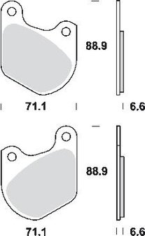 Remblokkenset   mcb518*