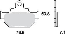 Remblokkenset   mcb550*