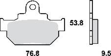 Remblokkenset MCB551*