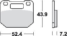 Remblokkenset MCB556*