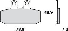 Remblokkenset MCB557*