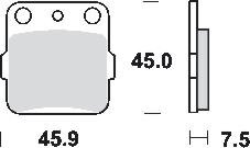 Remblokkenset MCB561*