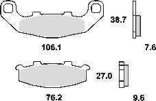 Remblokkenset MCB586*