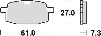 Remblokkenset MCB590*