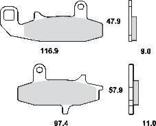 Remblokkenset MCB597