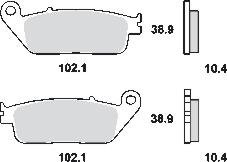 Remblokkenset MCB631SH