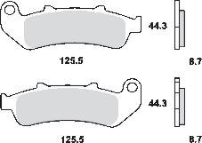 Remblokkenset MCB658