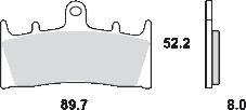 Remblokkenset MCB659