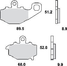 Remblokkenset MCB662