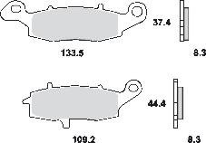 Remblokkenset MCB681