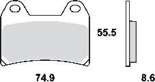 Remblokkenset MCB683