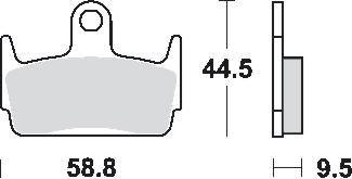 Remblokkenset MCB686*