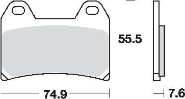 Remblokkenset MCB698*