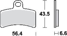 Remblokkenset MCB770*