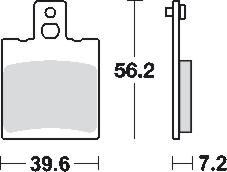 Remblokkenset MCB775*