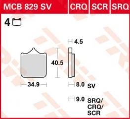 Remblokkenset MCB829CRQ