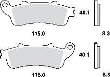 Remblokkenset MCB705SH