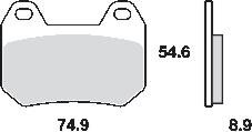 Remblokkenset MCB713LF*