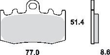 Remblokkenset MCB748