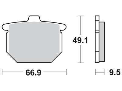 Remblokkenset  MCB54LF*