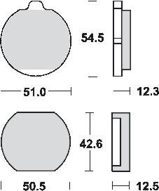 Remblokkenset  MCB79*