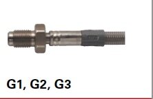 Connector buitendraad,  G1 M10 x 1 