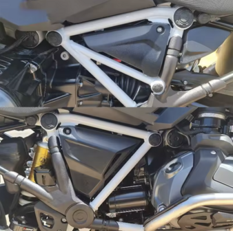 set frame afdek doppen 9 delig R1200/R1250GS vanaf 2014