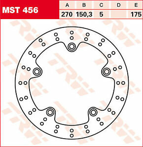 Remschijf (star)  Lucas MST456