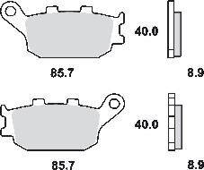 Remblokkenset MCB634