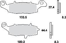 Remblokkenset MCB682