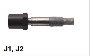 Connector Binnendraad  M10x1 (buitenkegel 90°)