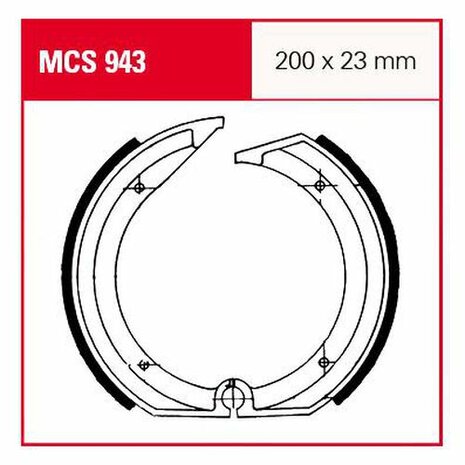 Remschoenenset  MCS 943   (K75 /2  (K569)  9/88-96 )