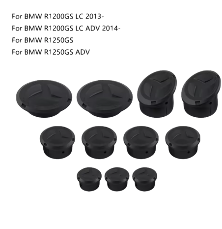 set frame afdek doppen 11 delig R1200/R1250GS vanaf 2014