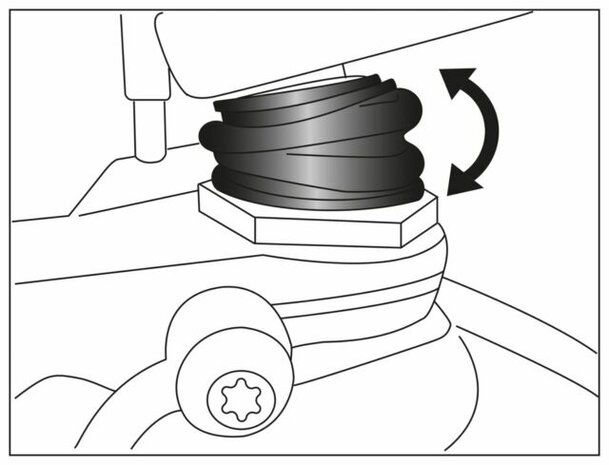 Rubber telelever BMW Boxer