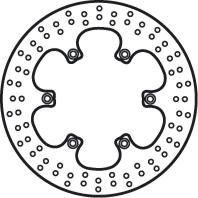 Remschijf (star)  Lucas MST233