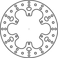 Remschijf (star)  Lucas MST330
