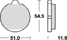 Remblokkenset   mcb505*