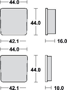 Remblokkenset   mcb506*