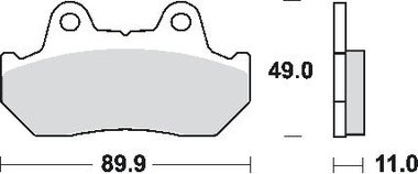 Remblokkenset   mcb512SV