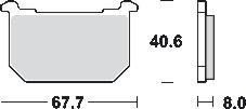 Remblokkenset   mcb515*