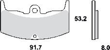 Remblokkenset   mcb526*