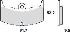 Remblokkenset   mcb543*