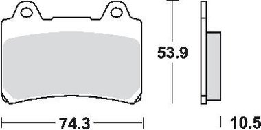 Remblokkenset MCB559SV