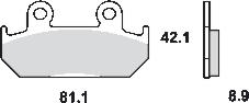 Remblokkenset MCB562 SRQ